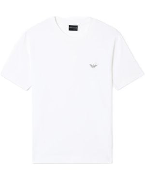 Emporio Armani Heavy Jersey Slim Fit T-Shirt - White