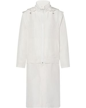 The Row Milvran Hooded Windbreaker - White