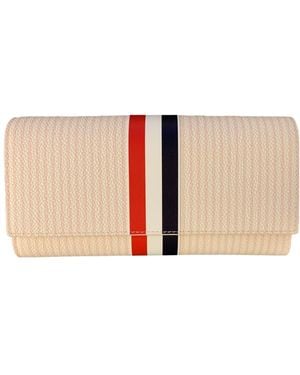 Thom Browne Logo Handbag - Natural
