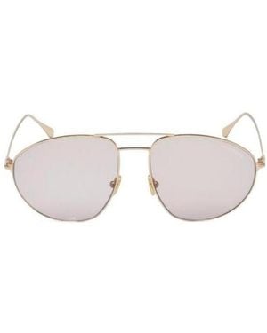 Tom Ford Pilot Sunglasses - White
