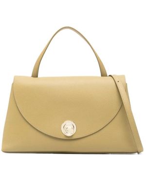 Coccinelle Medium Nikla Turn-Lock Tote Bag - Metallic