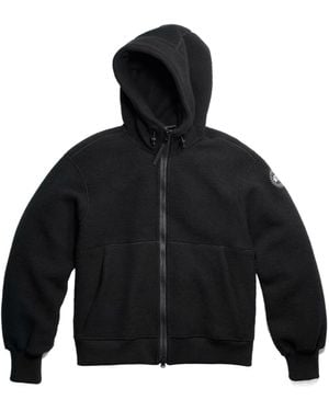 Canada Goose Hooded Zip Jacket - Black
