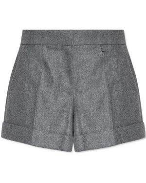 Givenchy Logo Pleated Shorts - Grey