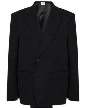 Vetements Long Sleeve Jacket - Black