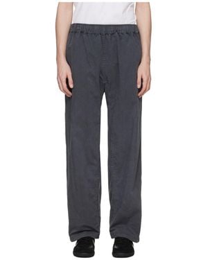 Skims Woven Over Casual Trousers - Blue
