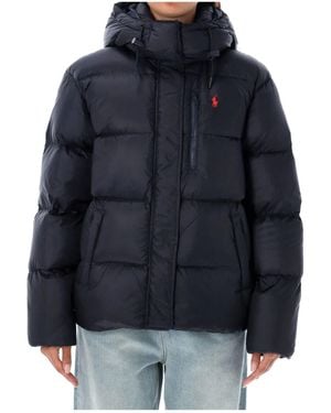 Polo Ralph Lauren Water-Repellent Quilted Down Jacket - Blue