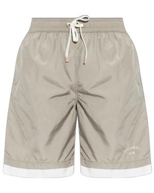 Eleventy Drawstring Swim Shorts - Grey