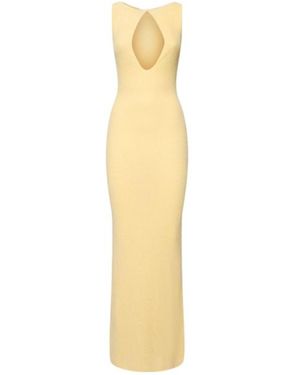 AYA MUSE Sleeveless Long Dress - Metallic