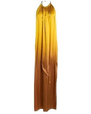 Max Mara Sleeveless Formal Dress - Metallic
