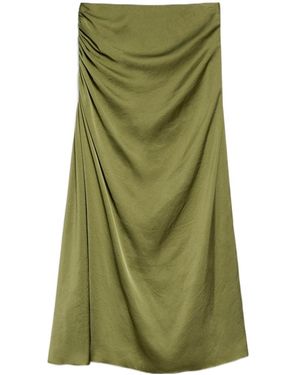 Theory Pleated Skirt - Green