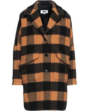 MM6 by Maison Margiela Single-Breasted Coats - Black