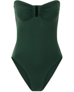 Eres Cassiopée Bustier One-Piece Swimsuit - Green