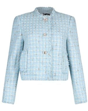 Liu Jo Buttoned Jacket - Blue