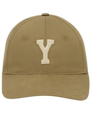 Saint Laurent Y Varsity Baseball Cap - Green
