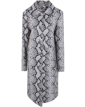 Rohe Animal-Print Jacket - Gray