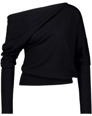 Tom Ford Off-Shoulder Top - Black