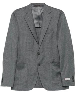 Canali Two-Button Blazer - Grey