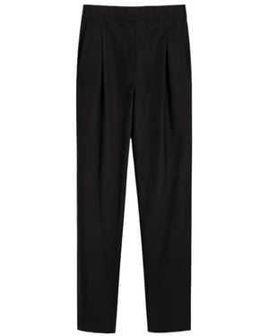 AllSaints Aleida Pleated Trousers - Black