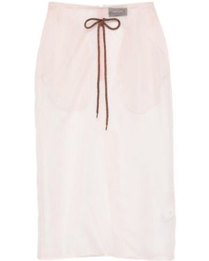 Simone Rocha Straight Skirt - Pink