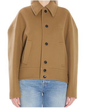 Celine Long-Sleeved Casual Jacket - Natural