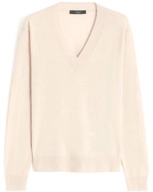 Weekend by Maxmara Long Sleeve Wool - Natural
