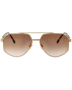 Fred Pilot-Frame Sunglasses - Multicolour