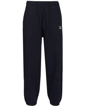 Drole de Monsieur Elastic Waist Casual Trousers - Blue