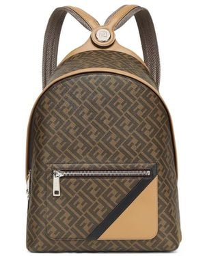 Fendi Ff Motif Backpack - Multicolour