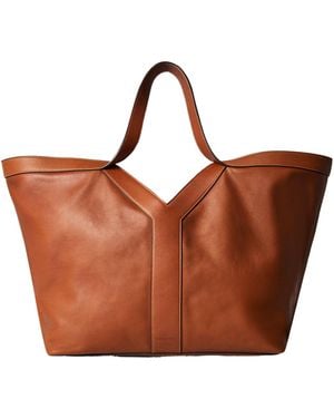 Saint Laurent Largecapacity Handbag - Brown