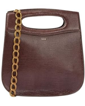 Soeur Top Handle Handbag - Brown