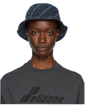 we11done Logo Fisherman's Hat - Black