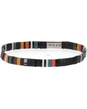 Paul Smith Beaded Bracelet - White