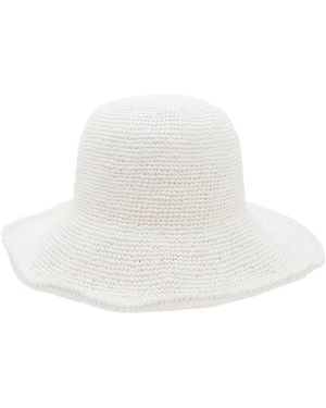 TOTEME Raffia Sun Hat - White