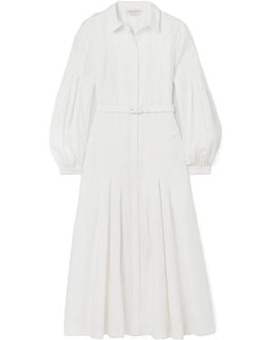 Gabriela Hearst Long-Sleeved Dress - White