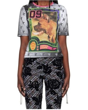 Chopova Lowena Deptford Dogs Graphic T-Shirt - Multicolour