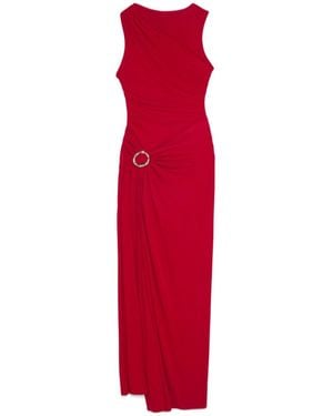 Jonathan Simkhai Blaine Jersey Gown - Red