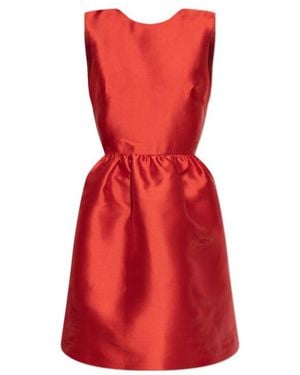 Kate Spade Bow Back A-Line Dress - Red