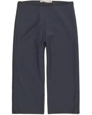 Paloma Wool Lumieti Pinstripe Capri Trousers - Blue