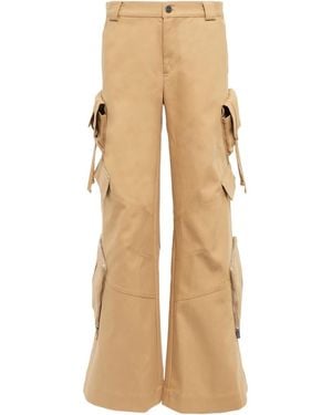 Dion Lee Cotton Cargo Pants - Natural