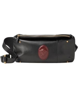 Versace Lou Zipped Belt Bag - Black