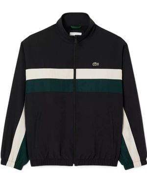 Lacoste Cb Tracksuit Top - Black