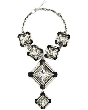 Givenchy Deconstructed Crystals Bracelet - White