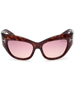 Tom Ford Eyewear Cat-Eye Frame Sunglasses - Pink