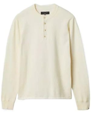 Rag & Bone Crew-Neck Knit Top - White