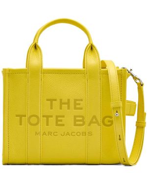 Marc Jacobs The Tote Bag Small Leather Tote Bag - Yellow