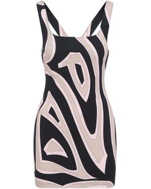 PUCCI Signature Print Mini Dress - Multicolour