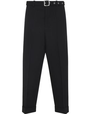 Jil Sander Wool Pants - Black