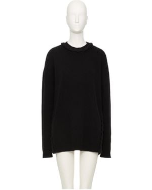 Valentino Crewneck Long-Sleeved Jumper - Black