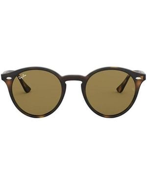 Ray-Ban Round Full-Rimmed Sunglasses - Metallic
