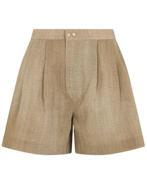 Ermanno Scervino Micro-Shorts - Natural